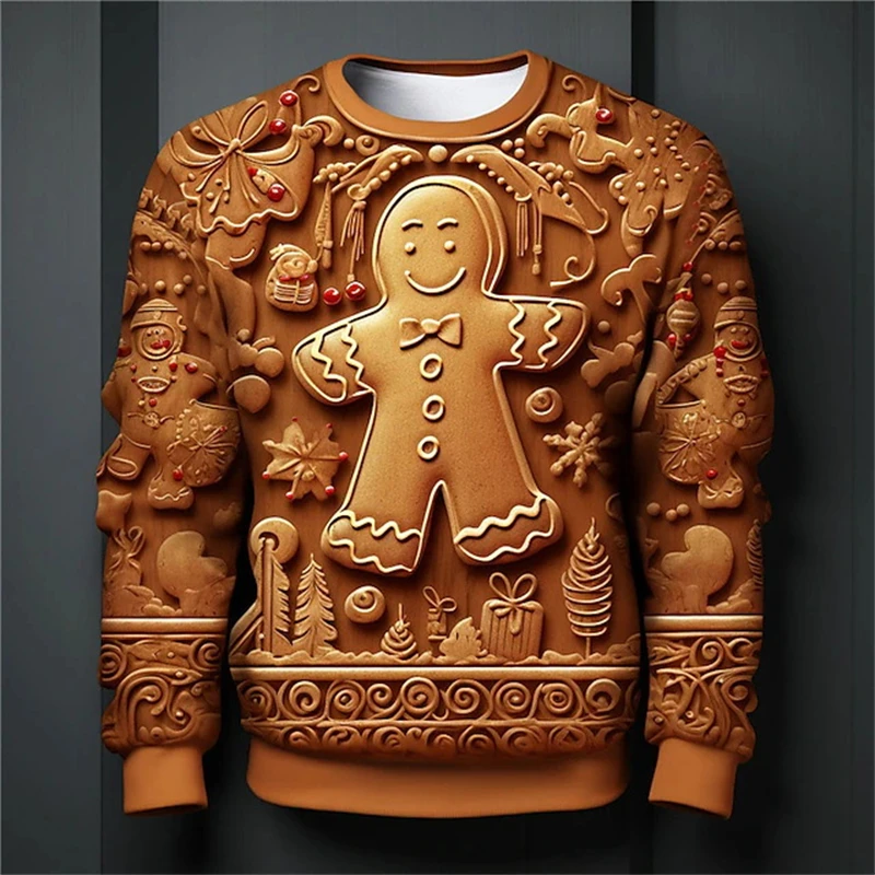 Sweat Noël Petit biscuit unisexe 6 Sweat Noël Petit biscuit unisexe