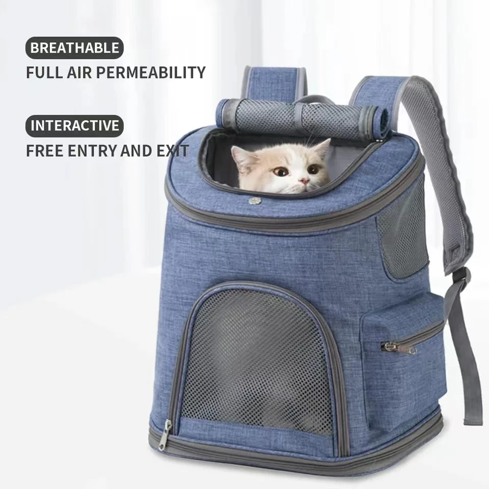 

Breathable Pet Dog Carrier Bag, Large Dogs, Golden Retriever, Bulldog Backpack, Adjustable Travel Bags, Pets Products