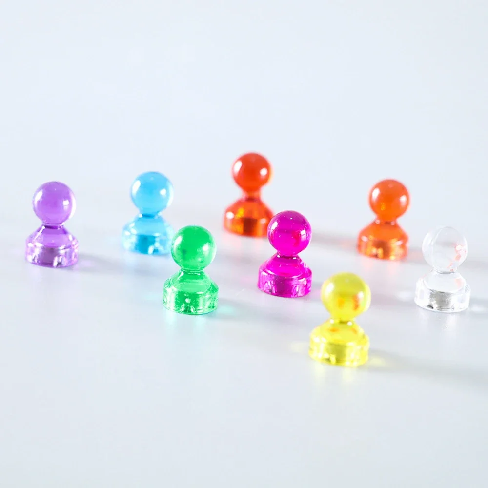 Colorful Magentic Pushpins Whiteboard Magnets Mini Map Magnets Strong Magnetic Refrigerator Magnet Office Supplies