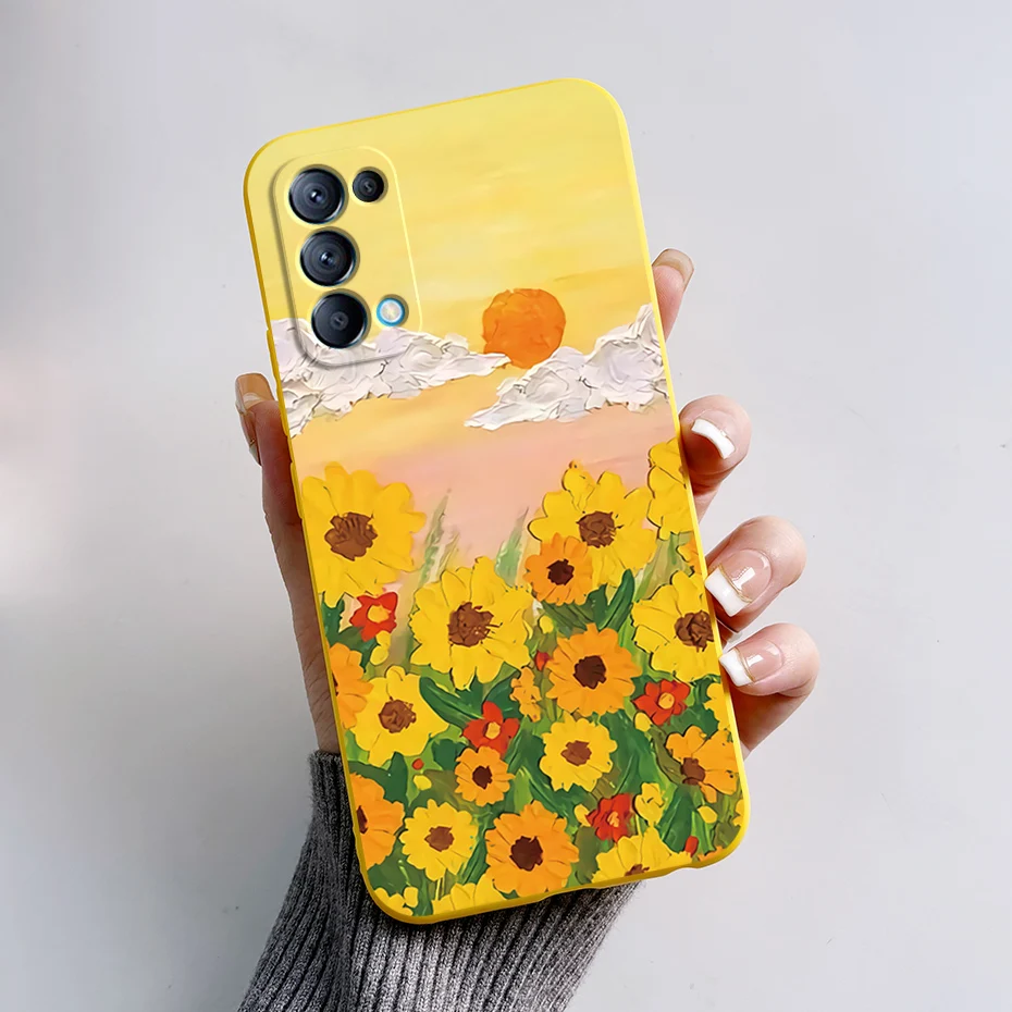 Cute Bear Cartoon Frog Silicone Soft Cover for OPPO Reno5/Reno5 Pro 5G