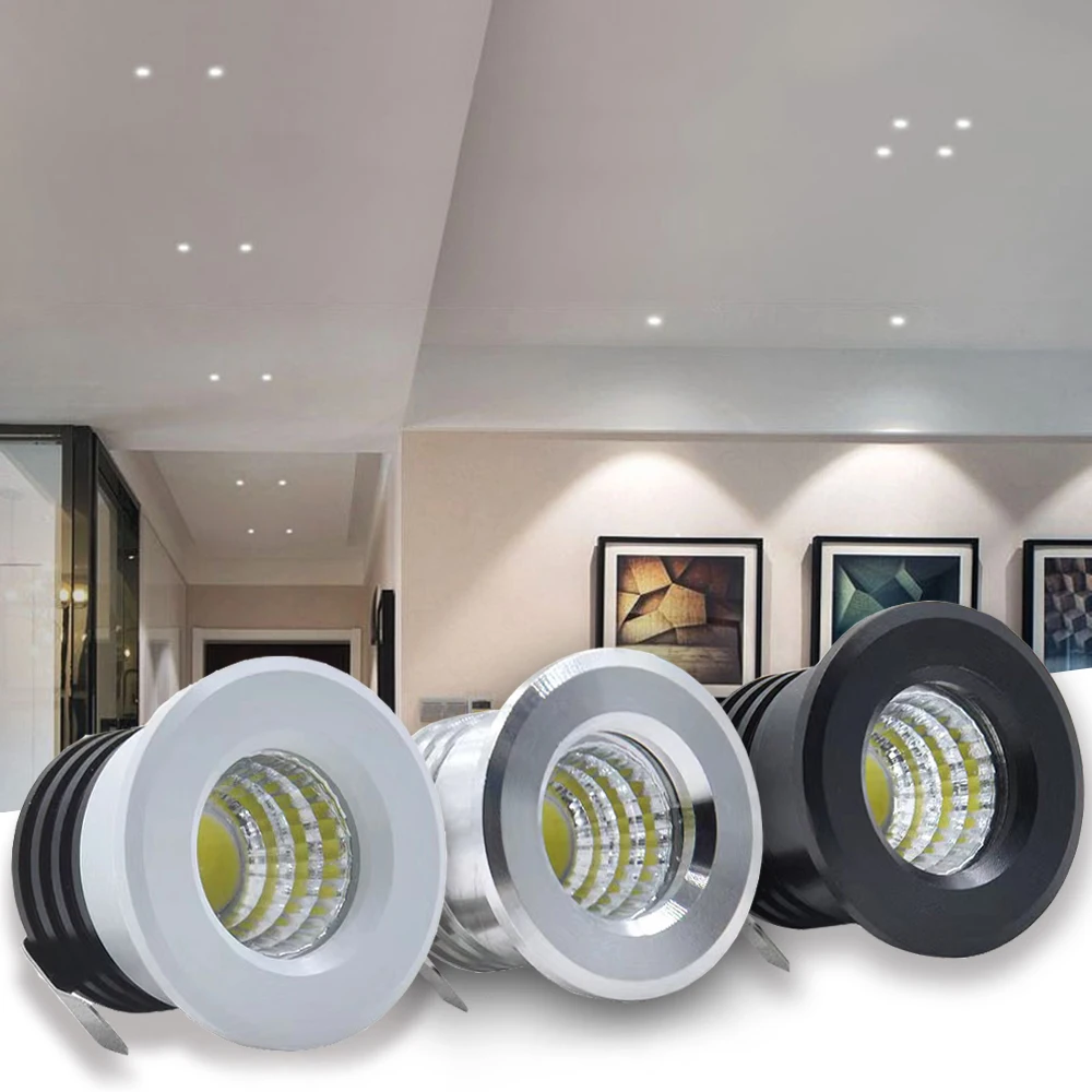 Tecnolite - Lámpara De Techo LED Para Interiores Empotrado, Potencia 7 Watts. Iluminación
