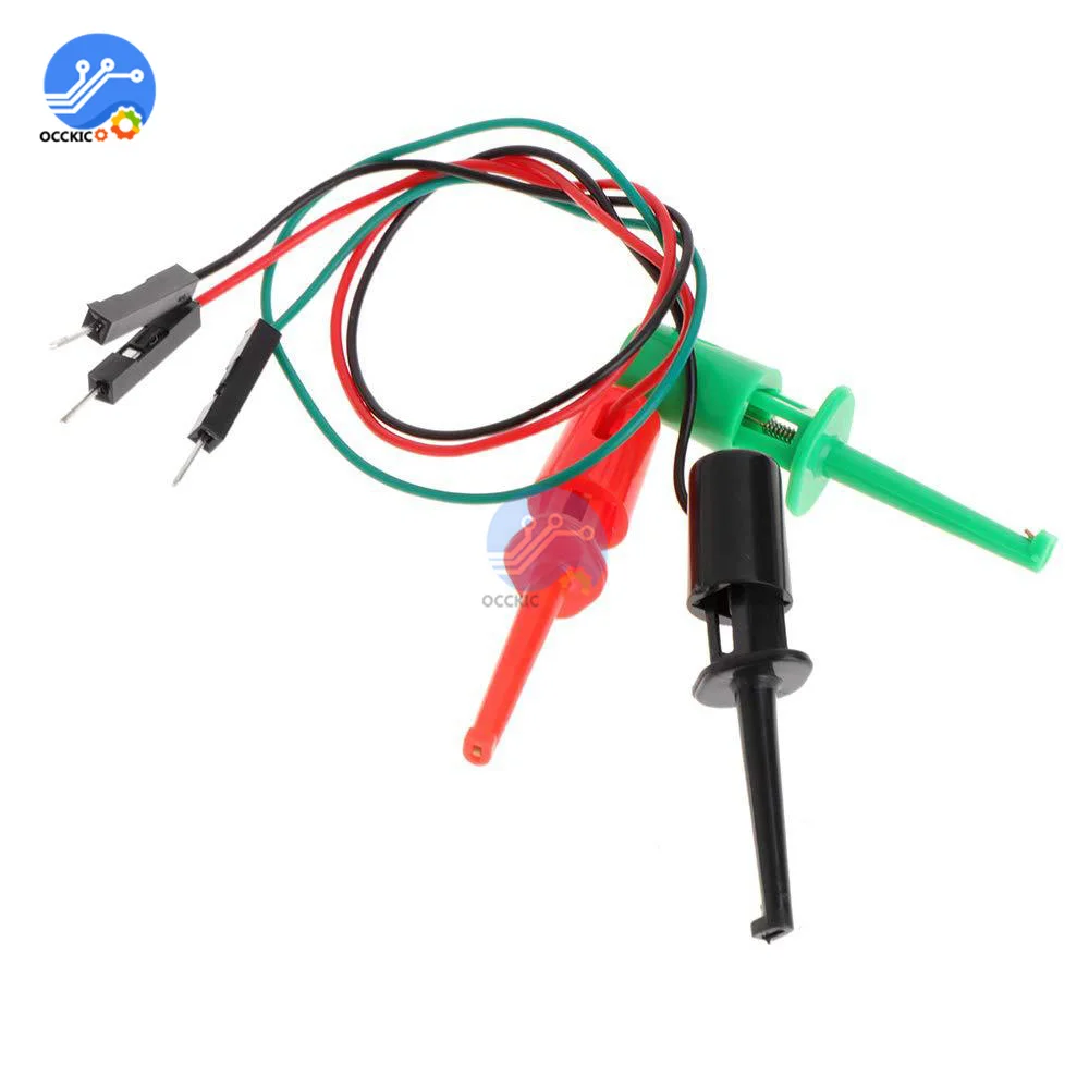 Test Hook With Male Head DuPont Line Transistor Tester Test Hook For Electrical Work Type Clip Instrumentation electrician tools
