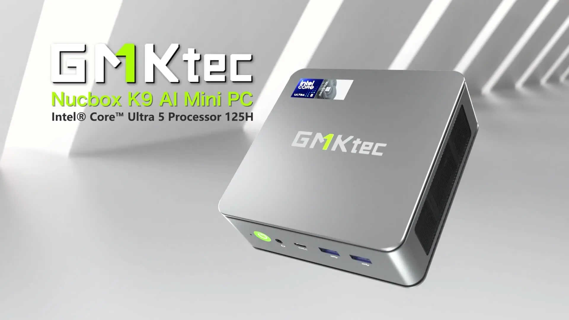 GMKtec K9 MINI PC Ultra 5 125H WINS 11 DDR5 5600 МГц NVME SSD PCIE