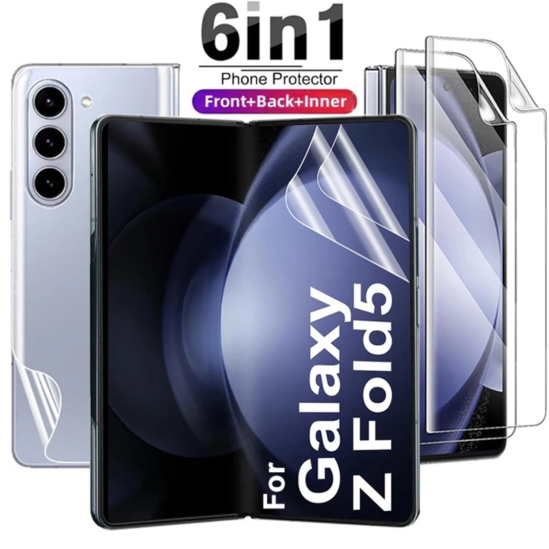 Soft Hydrogel Flexible Screen Protector for Foldable Devices - HD Clarity & Enhanced Protection