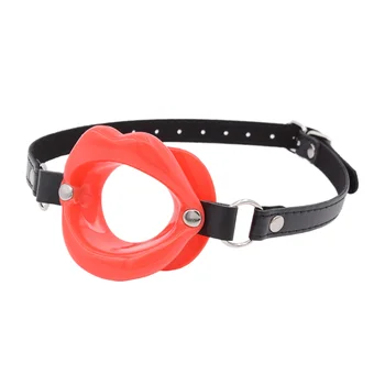 Sex Slave Silicone Lips O Ring Open Mouth Gag Oral Fetish Bdsm Bondage Restraints Erotic Toy Sex Toy For Couples 3