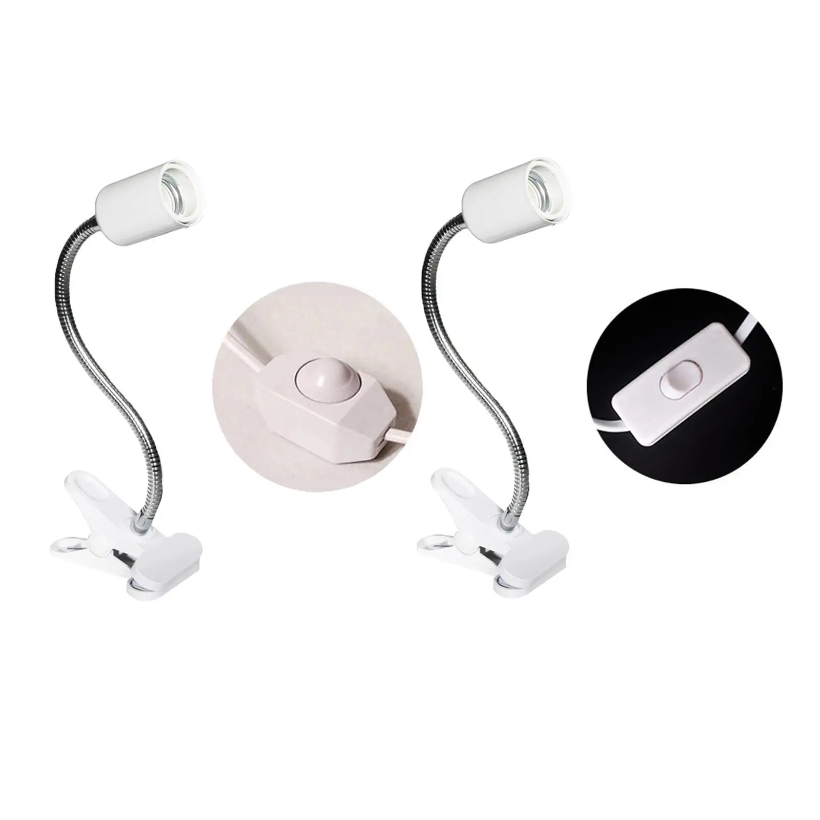 Lampada Riscaldante Per Acquario Rettile Con Morsetto E Supporto A 360 °, Lampada Termica Per Crogiolamento Per Rettili, Tartarughe, Habitat