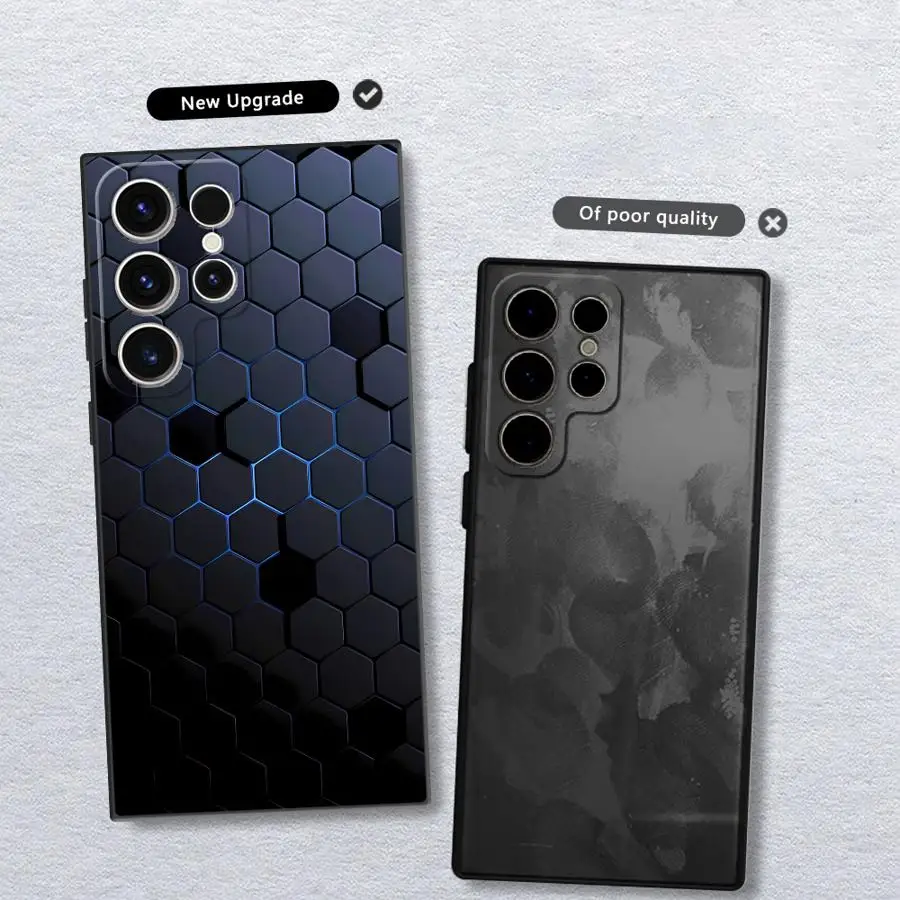 Carbon Fiber Silicone Phone Case - Sleek and Durable Protection