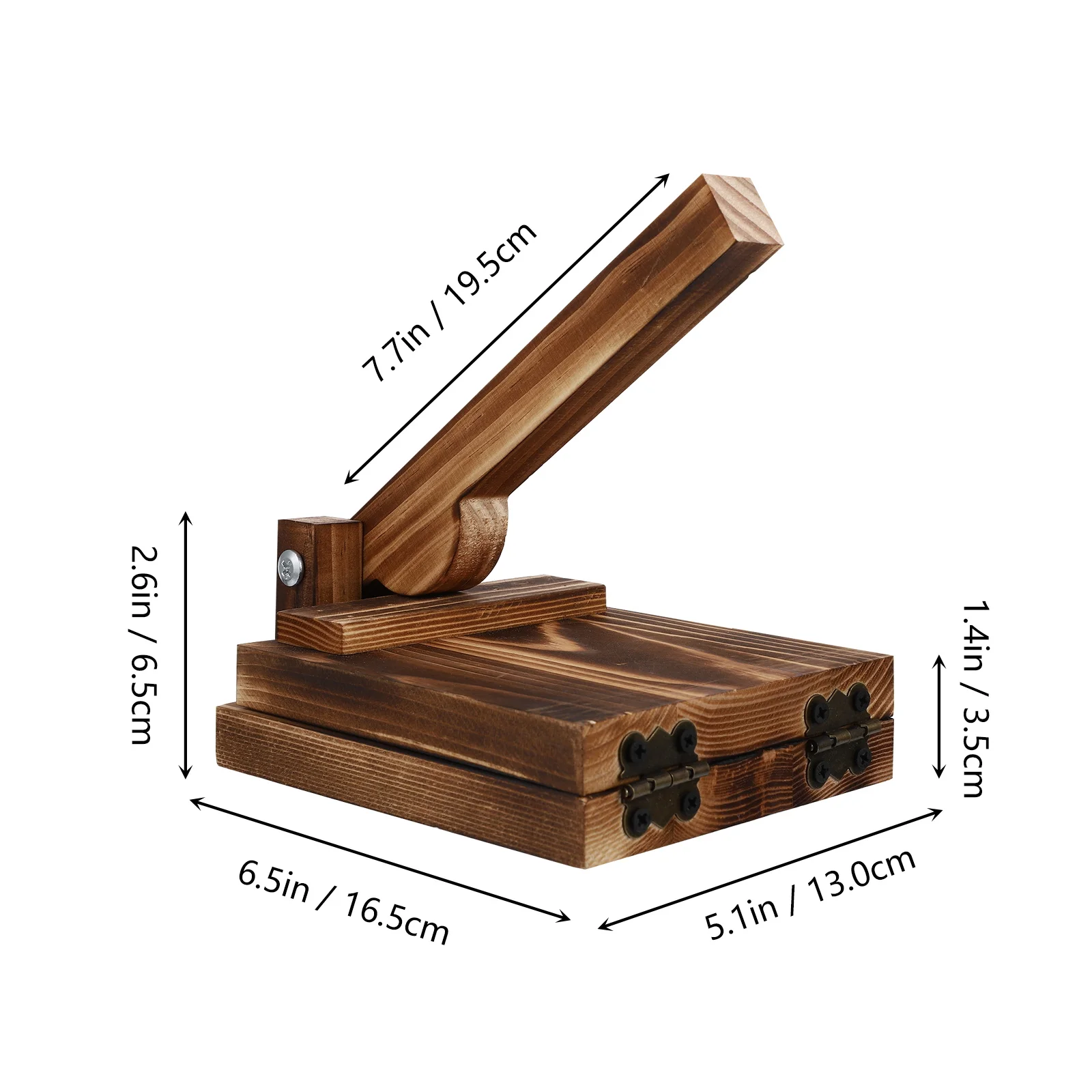 Square Manual Dough Presser Wooden Dumpling Maker Mold Creative Wrapper Prop Simple Pastry Device Baking Tools Kitchen Utensils