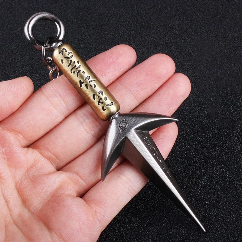 12CM NARUT The Art of Fly Raytheon Kunai Anime Peripheral Yellow Flash Namikaze Minato Model Peripherals Action Figure Gift Toy 5