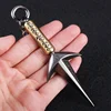 12CM NARUT The Art of Fly Raytheon Kunai Anime Peripheral Yellow Flash Namikaze Minato Model Peripherals Action Figure Gift Toy 5