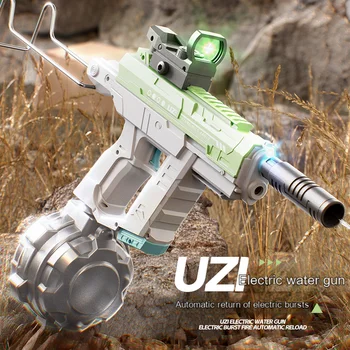 New Automatic Continuous Firing Electric Water Gun Dual Mode Automatic water absorption Summer Shoot Beach Outdoor Fun Toy Gun 1
