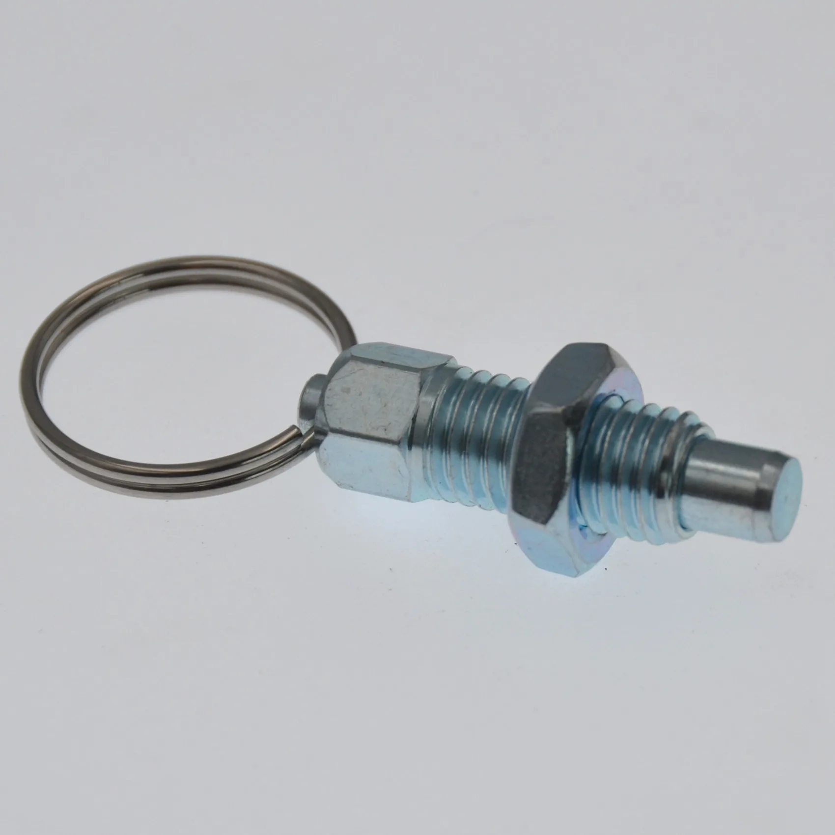 풀링 탄소강 용수철 인덱싱 뚜러뻥, M12 플랫 M12X1.75X8mm, 2 개