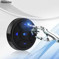 kebidu Steering Wheel Music Player Wireless Bluetooth Remote Control Media Button Multimedia for Android IOS Smartphone Car Kit - Image 4