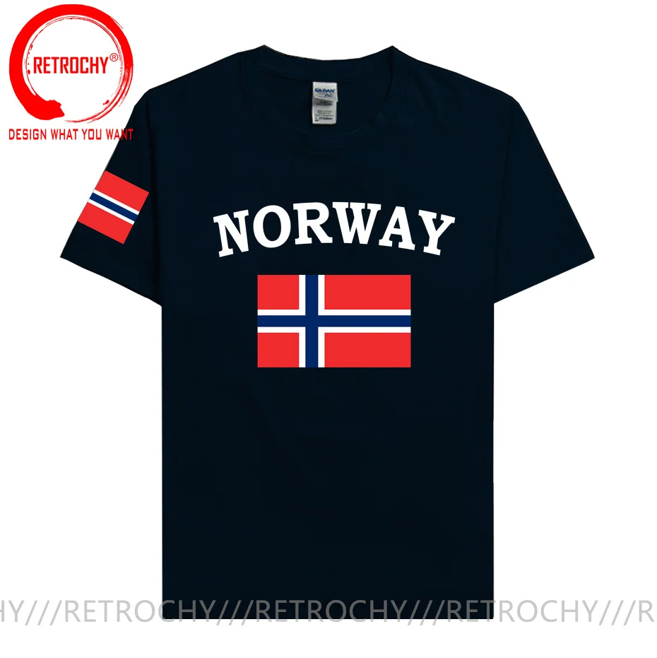 

Norwegian Pride Flag Norway Great Gift Preppy Style T Shirt men Wholesale Short Sleeved Mens T-shirts Holiday Father Day Clothes