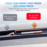 Soundproof Silicone Dashboard Seal Strip for BYD Atto 3 Tang EV Han EV Seal Dolphin Dustproof Noise Reduction Rattle Prevention 6