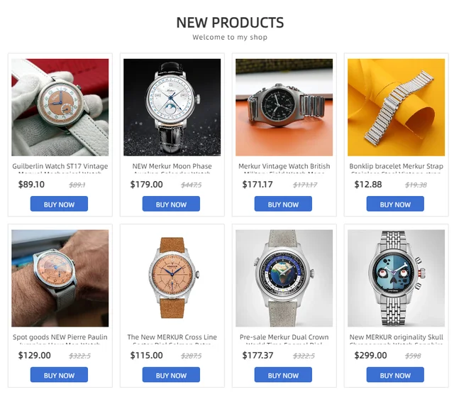 World Time Merkur Orologi Sito New MERKUR Run Series Doctor Watch  Chronograph Sapphire Vintage