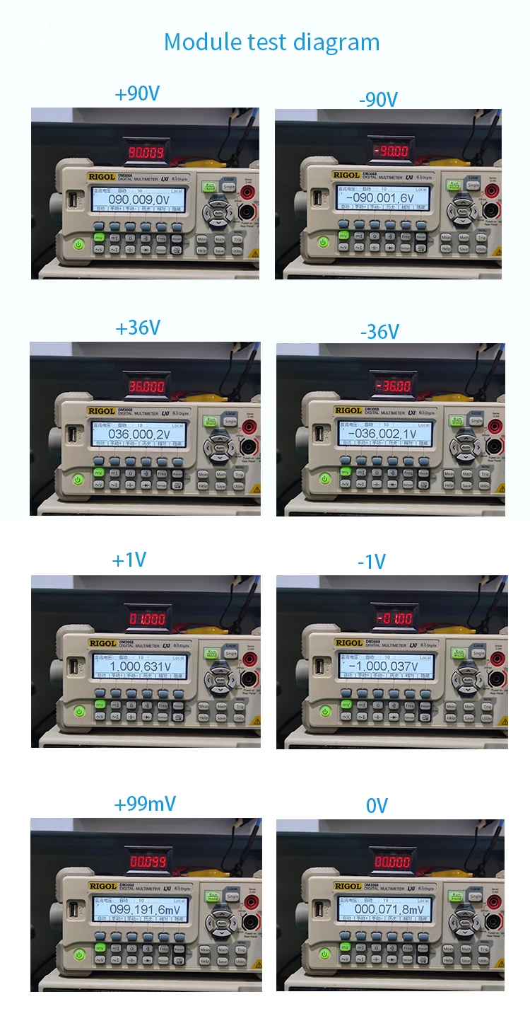 5-bit high-precision DC digital display digital voltmeter 0-99.999V (100V) onlin