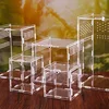 Acrylic Transparent Reptile Terrarium Breeding Box Turtle Cage Nano Arboreal Tarantula Enclosure Dearded Dragon Reptiles Habitat