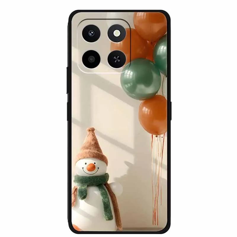 Festive Soft TPU Silicone Christmas Phone Case – Lovely Design