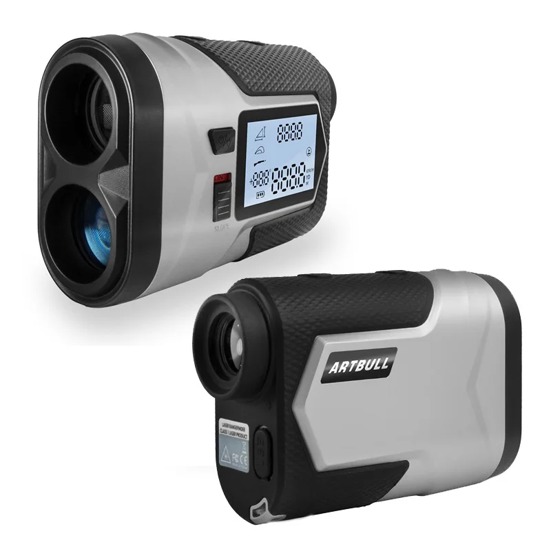 Rechargeable Golf Laser Rangefinder 1200m 650m With Slope Adjusted Flag-Lock Vibration Distance Meter Telescope Hunting laser rangefinder distance meter