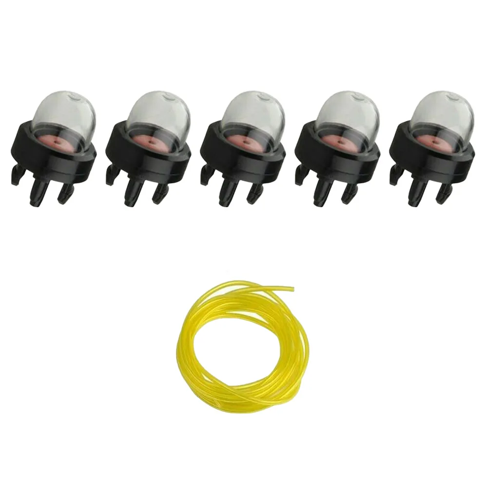 

5Pcs Primer Bulb Fuel Line For Ryobi Mcculloch Talon Whipper Snippe Brushcutter Chainsaws OD 5mm ID 2.5mm Carburetor Parts