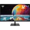 32 Inch Monitor 2K Monitor, IPS 1440p Monitor with Ultra-Thin Bezels, HDR10, Freesync/G-sync, HDMI/DP Ports, Tilt Adjustable 1