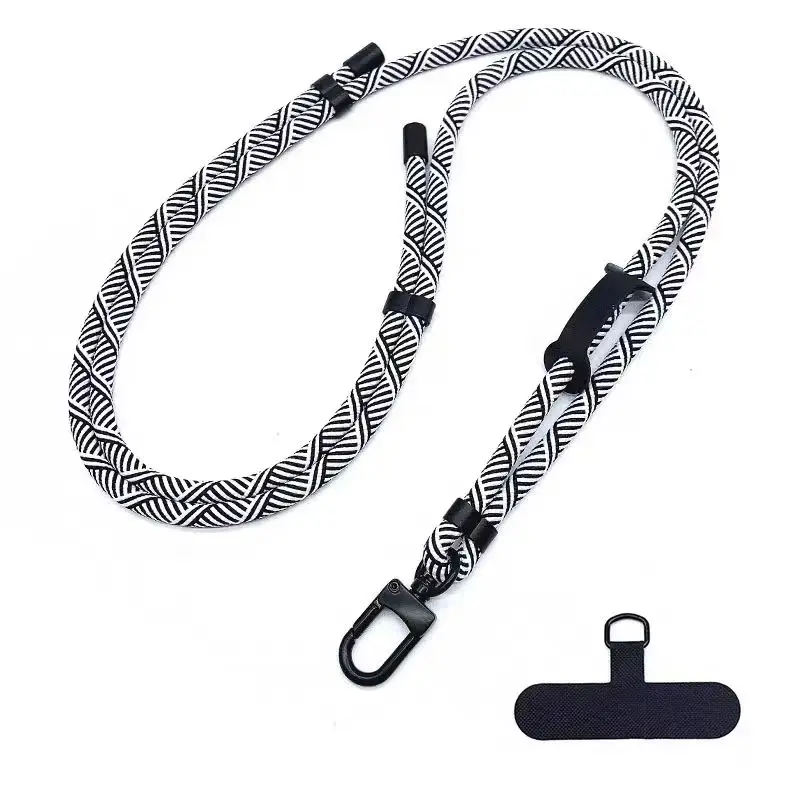 Adjustable Anti-Loss Crossbody Phone Lanyard - Lightweight & Durable Nylon Strap