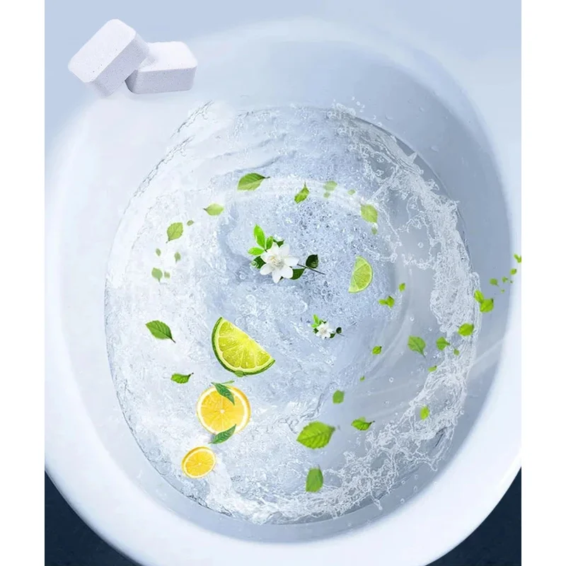 3-20pcs Toilets Cleaning Effervescent Tablet Toilet Cleaner Deodorant Remover Urine Stain Yellow Dirt Home Batnroom Cleaning