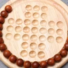 Single Player Chess Marble Solitaire Board Game Wood Educational Strategy Games For Adults Kids Ideal Family Fun Party Travel 6