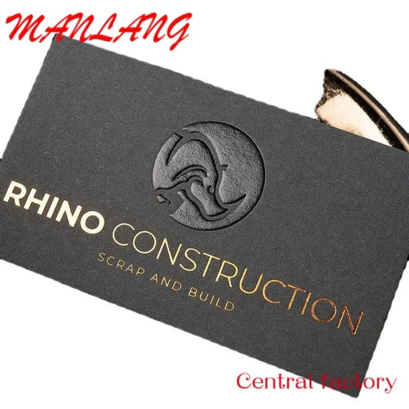 

Custom Custom embossed, UV, foil Business card 100 pcs