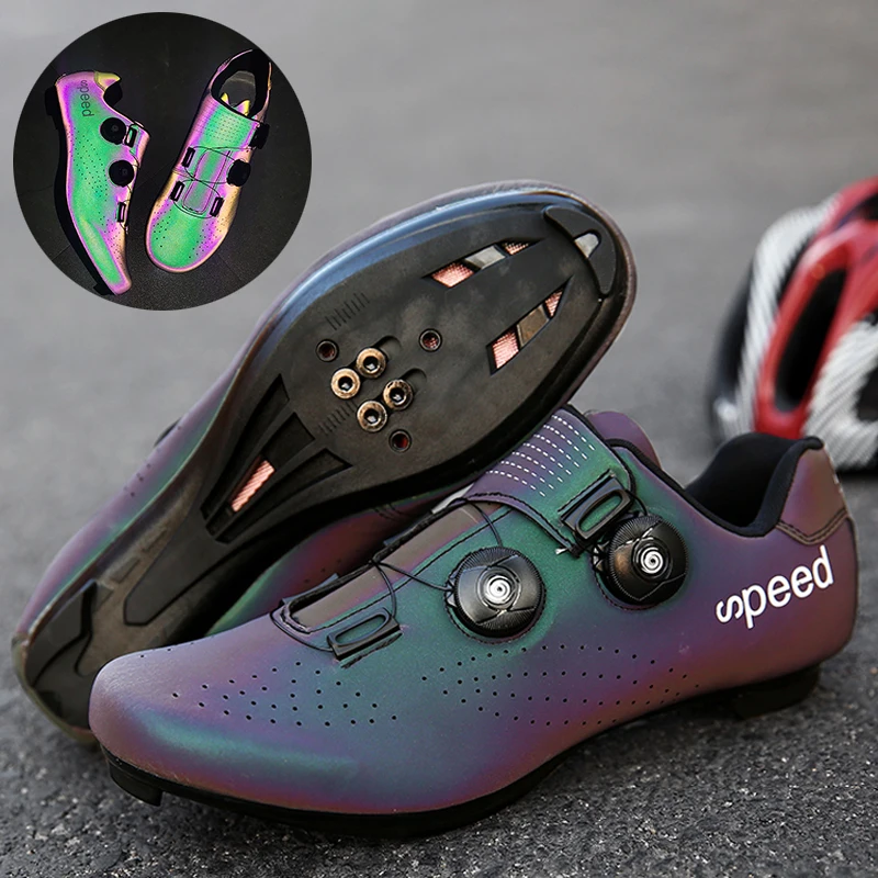Road Shoes Scarpe Da Ciclismo Unisex - Per Strada E MTB, Compatibili SPD Shimano, Impermeabili, Taglia EU 46 (US 10.5) Sneaker Per Bici