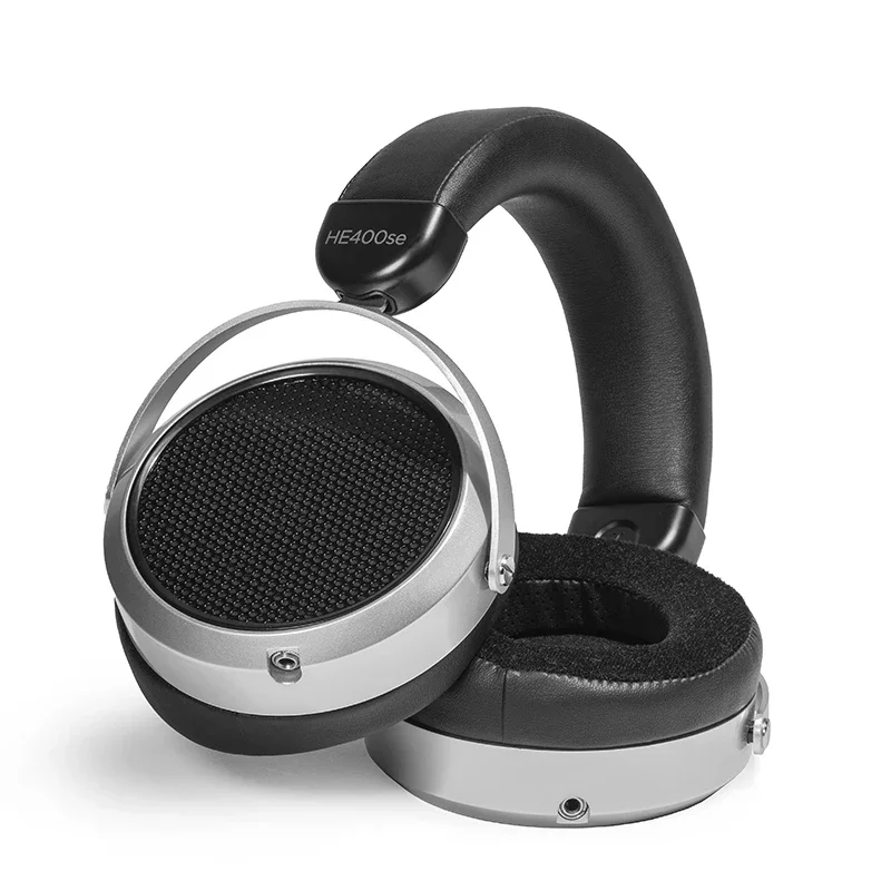 HIFIMAN HE400se V2 헤드폰 스텔스 자석 디자인 오버이어 오픈 백 풀 사이즈 유선 헤드셋, 32ohm, 20Hz  20KHz 네오