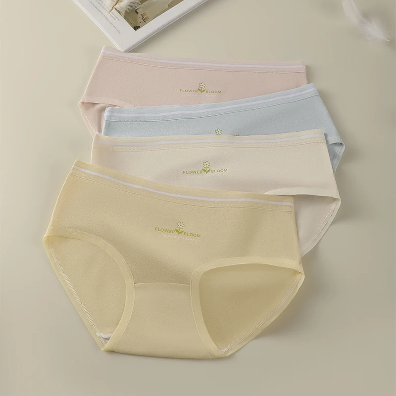 Slips Höschen Frauen Sexy Höschen Set Pack Unterwäsche für Frauen Damen Dessous Baumwolle Dreieckige Unterhose Nahtlose Dessous – Detail 4