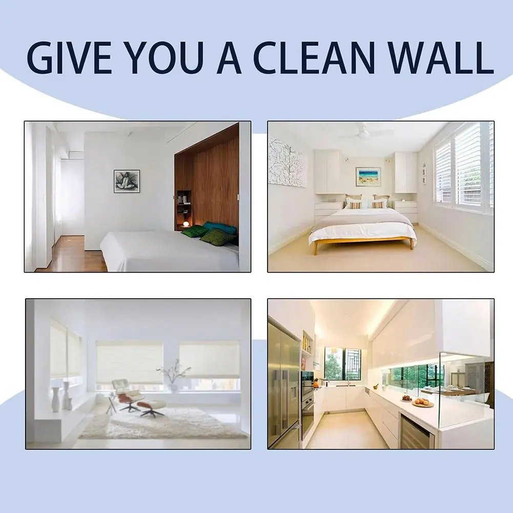 Wall Mending Agent  Strong Adhesion Wall Repair Cream with Scraper Paint Valid Mouldproof Quick-Drying Patch Nail Hole Restore