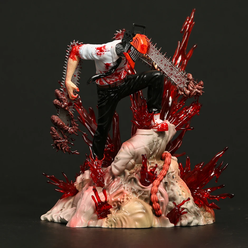 

Chainsaw Man Denji Anime Figure Excellent Model Toy Gift Collectibles Statue Decorations