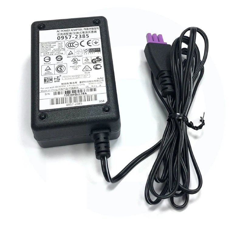 Original New Ac Adapter Printer Power Adapter 0957-2385 455ma Ac Adapter For Hp 1010 1518 1510 Printer - Printer Parts - AliExpress