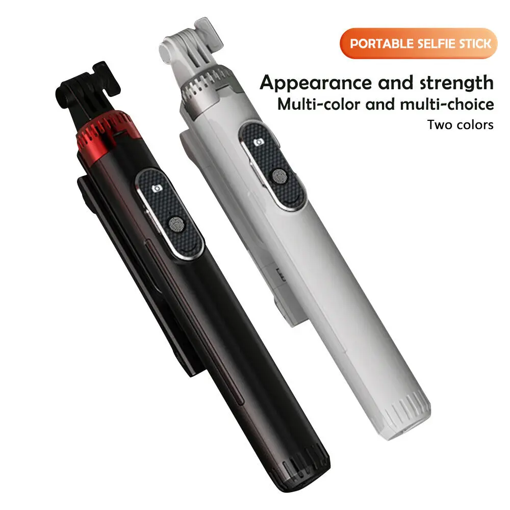 Dual LED Selfie Stick Tripod 1.6m Bluetooth Remote for Samsung/Android Smartphone Recording Video LISCN