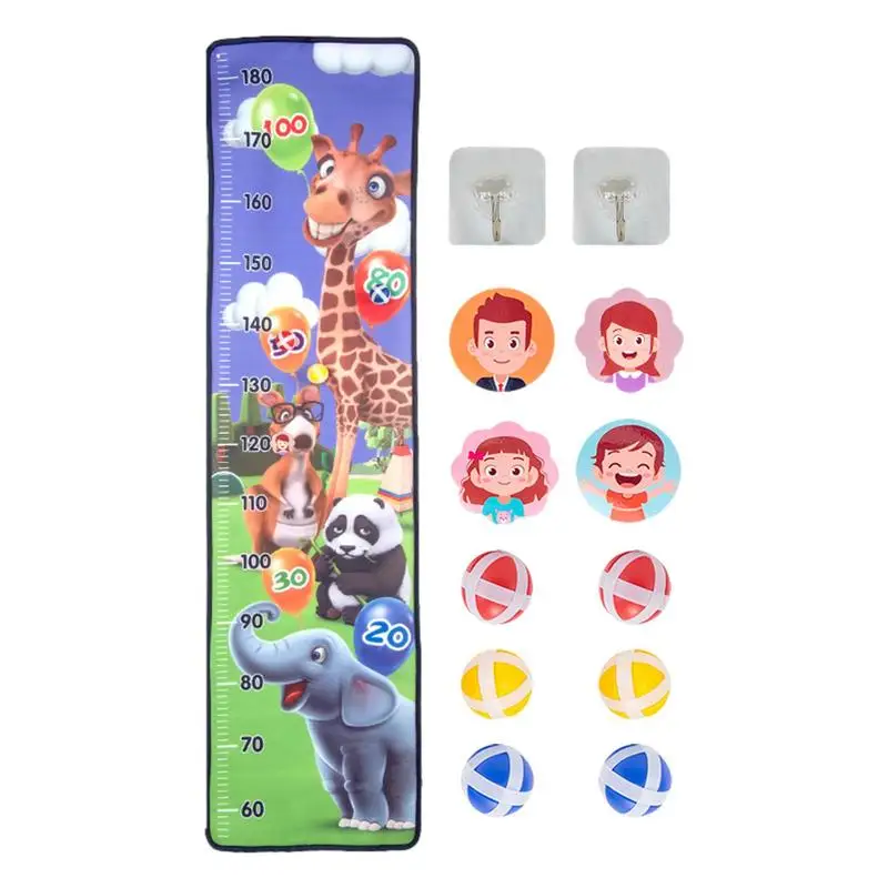 

Kids Growth Chart Height Measurement Decal Plush Wall Ornament Household Accessories Kids Height Chart For Girls Boys Children