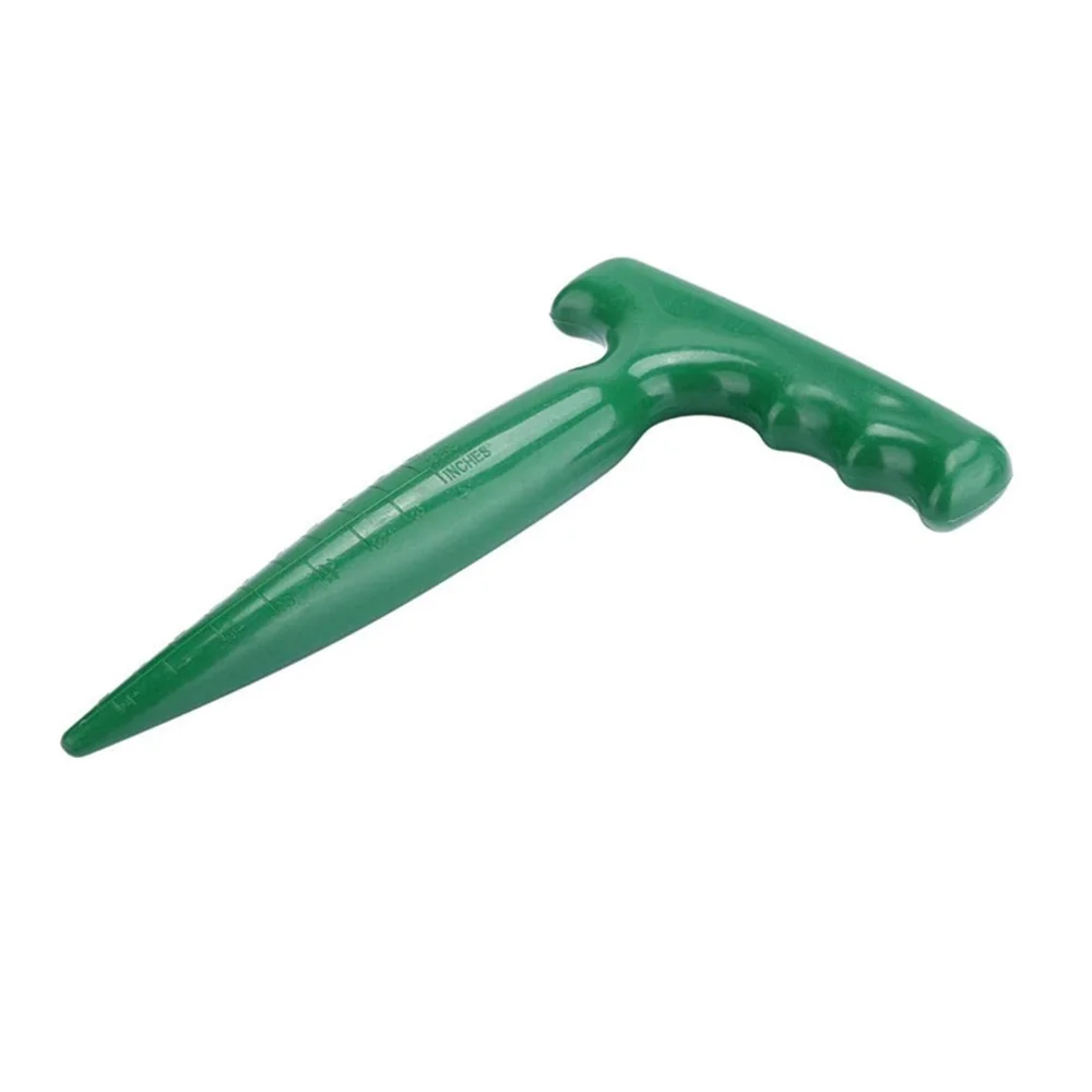 2PCS Transplanting Home Solid Seedling Portable Plastic Widger Planting Tools Dibber Green Practical Durable Garden Grip images - 6