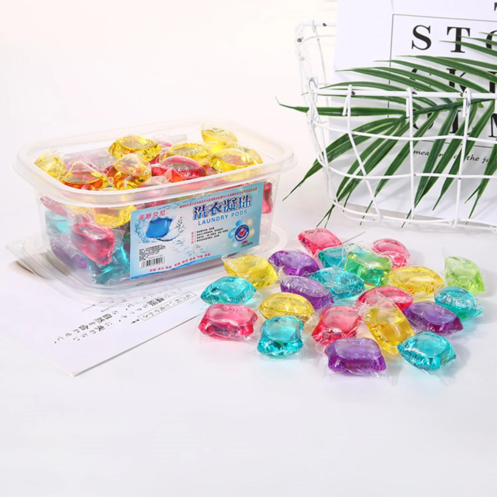 Laundry Ball Beads Cleaner Capsules Clothing Color Protection Laundry Beads for Washing Clothes Odor Removal laundry ball laundry beads