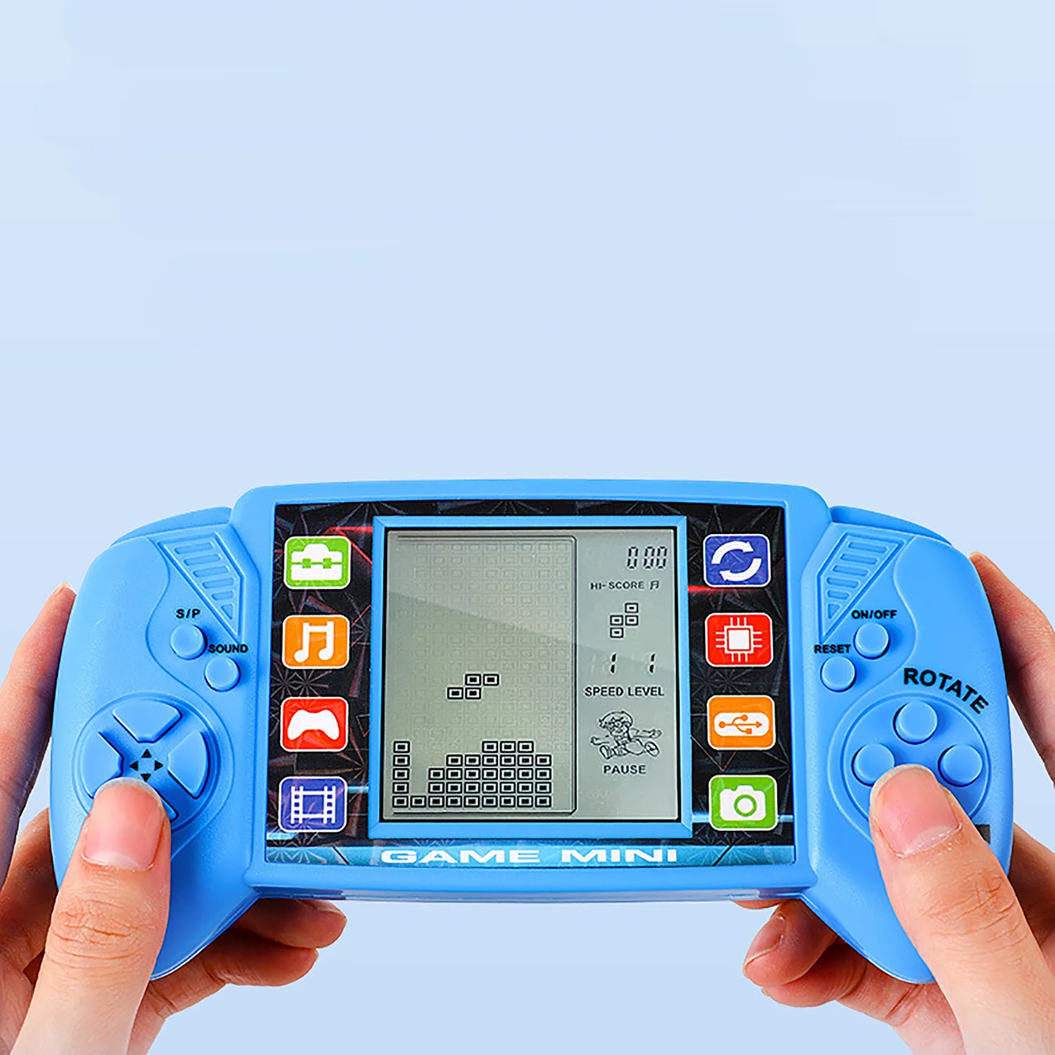 Large-screen-Tetris-game-console-retro-and-classic-children-s-handheld ...