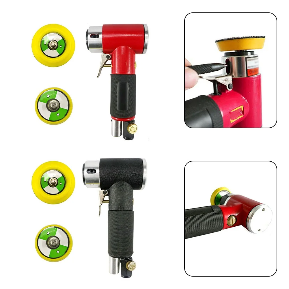 1Pc Orbit Mini Levigatrice Pneumatica Set Di Rettificatrici Pneumatiche Per Lucidatrice Per Auto Lucidatrice Orbitale A Doppia Azione