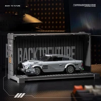 Classic Back to the Future Time Machine Compatible Building Blocks Moc Technical Car Bricks Construct Toys Gifts Home Decoration 2
