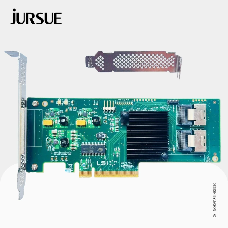 ZFS Compatible HBA With Cables LSI SAS 9200-8i HBA Card (IT Mode) - 6Gbps, 8-Port, For FreeNAS, UnRAID, ZFS IT Mode FreeNAS UnRAID Card - Foto 11
