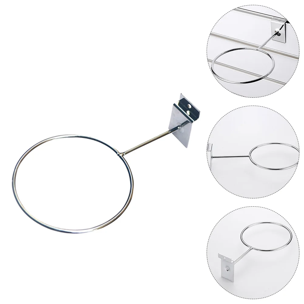 

Wall Ball Holders Basketball Shelf Football Display Stand With Screws Wall Ball Bracket Basketball Football Display Frame