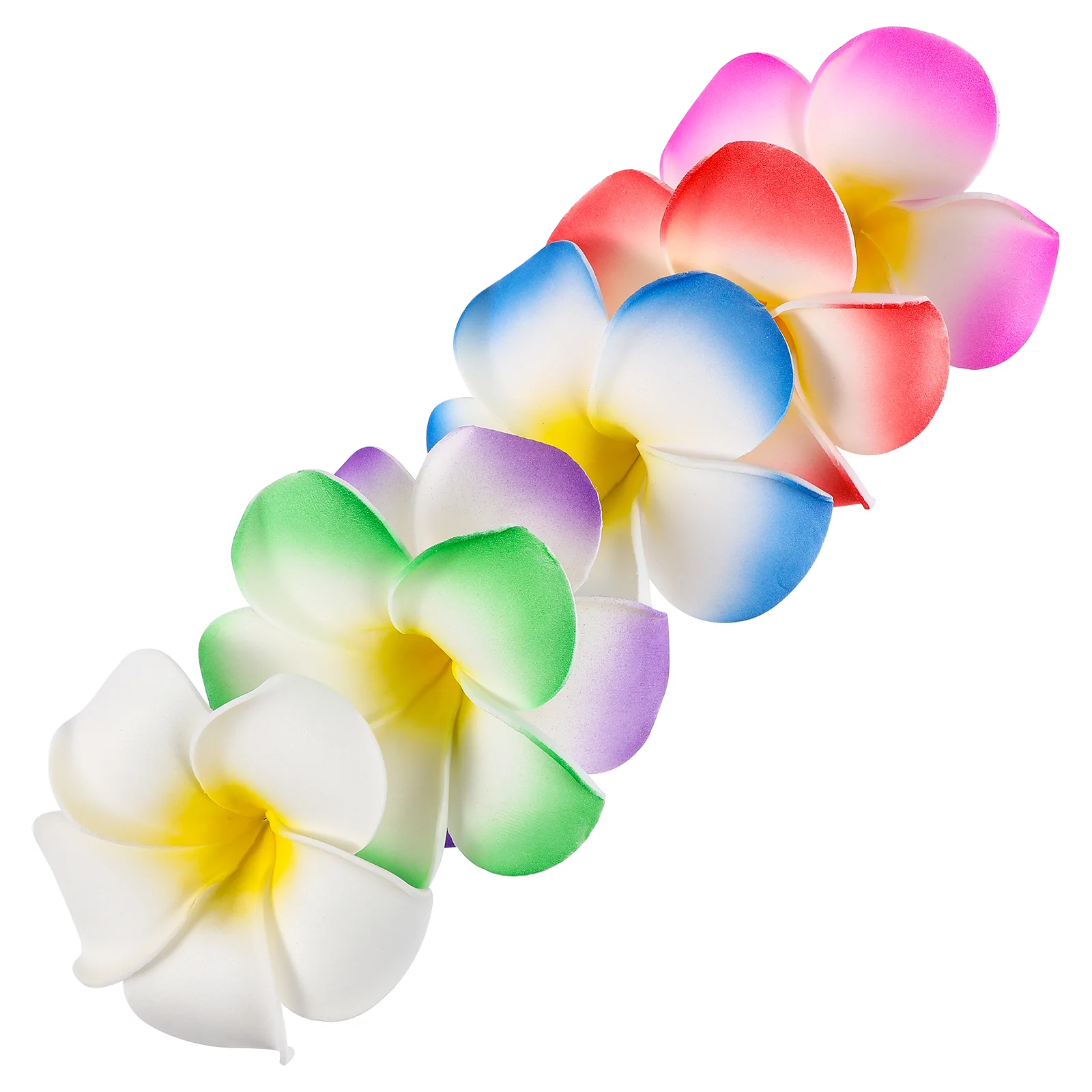 

Hawaiian Flower Hair Clips Flower Barrettes Hair Accessories for Women Girl Beach Wedding Party Hairpins Headwear Supplies