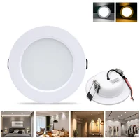 10pcs/lot LED Downlight 5W 9W 12W 15W 18W Recessed Round Led Ceiling Lamp AC110V 220V DC12V 24V Indoor Lighting Warm/Cold White - Image 6