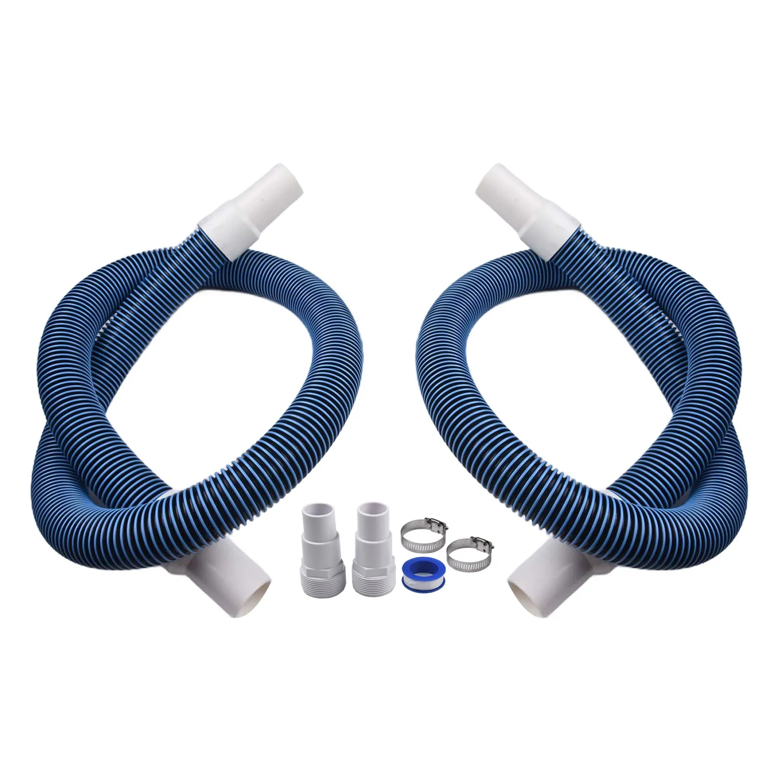 

Pool Hoses 1 1/2\\\" Swimming Pool Filter Hose Replacement Kit 4.9 Feet Pipe Connector For Swimming Pool Joint Pool Accessories