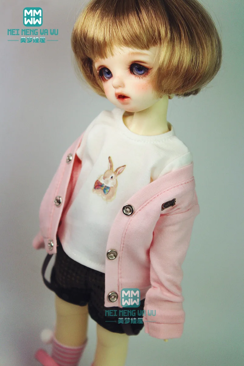 Doll clothes 1/3 1/4 1/6 BJD DD SD10 doll Fashion print T-shirt Multiple prints