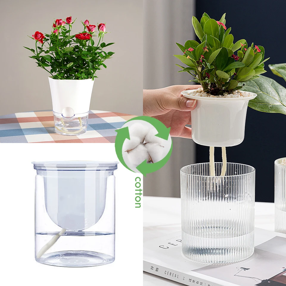 Garneck Corda Di Cotone Per Autoirrigazione 10m - Diametro 8mm - Sistema Fai-da-te Per Piante In Vaso, Ideale Per Viaggi